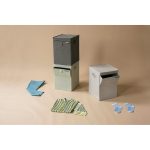 سطل رخت برزنتی 35 لیتر خاکستری برابانتیا