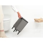 سطل زباله بو تاچ بین بلند 7 لیتر پلاتینیوم برابانتیا