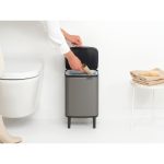 سطل زباله بو تاچ بین بلند 7 لیتر پلاتینیوم برابانتیا