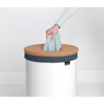 سطل رخت 60 لیتر مدل کورد لید سفید برابانتیا