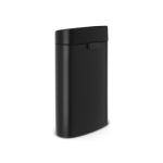 سطل زباله تاچ بین نیو 40 لیتر مشکی مات برابانتیا