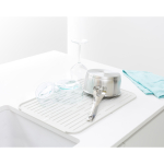 آب گیر سیلیکونی ظروف سفید برابانتیا