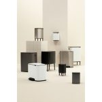 سطل زباله بو پدال بین 36 لیتر سفید برابانتیا