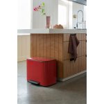 سطل زباله بو پدال بین 36 لیتر قرمز برابانتیا