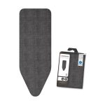 کاور میز اتو 124 در 45 سانتیمتر طرح لی مشکی برابانتیا