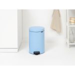 سطل زباله نیو آیکن پدالی 20 لیتر آبی آسمانی برابانتیا