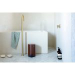 سطل زباله نیو آیکن پدالی 3 لیتر قهوه ای مینرال برابانتیا