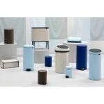 سطل زباله نیو آیکن پدالی 20 لیتر قهوه ای مینرال برابانتیا