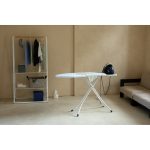 میز اتو 124 در 45 فریم سفید طرح فرش بریز برابانتیا