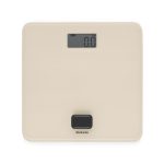 ترازوی دیجیتال حمام بدون باطری بژ ملایم برابانتیا