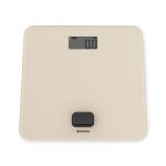 ترازوی دیجیتال حمام بدون باطری بژ ملایم برابانتیا