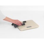 ترازوی دیجیتال حمام بدون باطری بژ ملایم برابانتیا