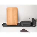 ست ارگانایزر سینک استایل به همرا سینی خاکستری برابانتیا