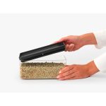 بانکه چهار گوش 1.5 لیتر تیستی پلاس خاکستری تیره برابانتیا