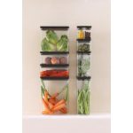 بانکه چهار گوش 1.5 لیتر تیستی پلاس خاکستری تیره برابانتیا