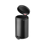 سطل زباله نیو آیکن پدالی 20 لیتر خاکستری پر برابانتیا