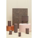 سطل زباله نیو آیکن پدالی 30 لیتر قهوه ای برابانتیا