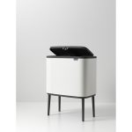 سطل زباله بو تاچ بین 36 لیتر سفید برابانتیا