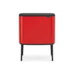 سطل زباله بو تاچ بین 36 لیتر قرمز برابانتیا