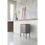 سطل زباله بو تاچ بین 36 لیتر پلاتینیوم برابانتیا