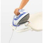 میز اتو 124 در 38 فریم سفید طرح اکرو برابانتیا