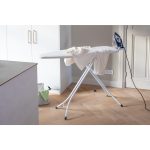 میز اتو 124 در 38 فریم سفید طرح اکرو برابانتیا