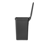 سطل زباله استپ آپ پدالی 16 لیتر خاکستری تیره برابانتیا