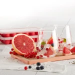 قالب یخ سیلیکونی مستطیل 14 خانه با درب سبز لکوئه