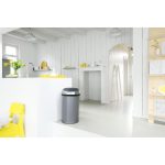 سطل زباله تاچ بین 60 لیتر پلاتینیوم برابانتیا