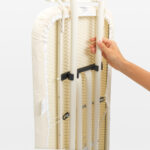 میز اتو 124 در 38 سانتیمتر فریم مشکی طرح تیتان برابانتیا - Image 8