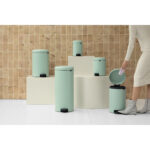 سطل زباله نیو آیکن پدالی 5 لیتر سبز روشن برابانتیا - Image 12