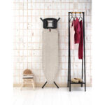 میز اتو 124 در 38 سانتیمتر فریم مشکی طرح لی خاکستری برابانتیا - Image 4