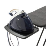 میز اتو 124 در 45 سانتیمتر فریم مشکی طرح لی خاکستری برابانتیا - Image 6