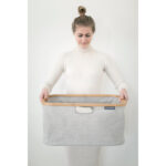 سبد تاشو لاندری 40 لیتر خاکستری برابانتیا - Image 8