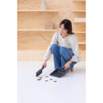 ست خاک انداز و برس خاکستری تیره برابانتیا - Image 11