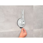 آویز لباس با ساکشن کاپ خاکستری روشن برابانتیا - Image 5