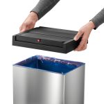 سطل زباله جادار Big-Box Swing L استیل ضد زنگ هایلو - Image 5