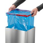 سطل زباله جادار Big-Box Swing L استیل ضد زنگ هایلو - Image 6