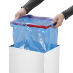 سطل زباله جادار Hailo مدل Big-Box Swing L سفید - Image 2