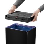 سطل زباله مدل Big-Box Swing L مشکی هایلو - Image 3