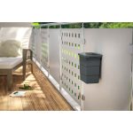 سطل زباله کشویی FlexBox S رنگ انتراسیت هایلو - Image 9