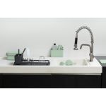 سطل زباله مواد غذایی کنار سینک سبز برابانتیا - Image 14