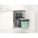 سطل زباله توکار سورت اند گو 2 در 15 لیتر برابانتیا - Image 8