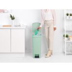 سطل زباله استپ آپ پدالی 40 لیتر سبز برابانتیا - Image 7