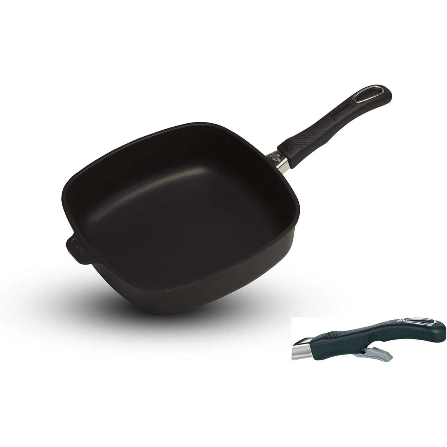 GA-335043-3 ماهیتابه مربع تک دسته 26 سانتیمتر اینداکشن Evo گسترولوکس - Image 1