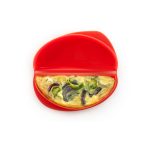 ظرف سیلیکونی املت میکر مایکروویو قرمز لکوئه - Image 2